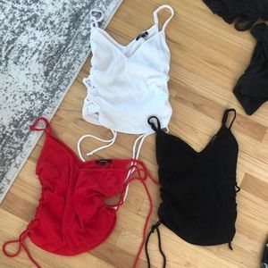 Ribbed crop top bundle